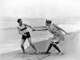 Silent Film Still: Couples