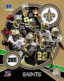 New Orleans Saints 2011 NFC South Division Champions Team Composite
