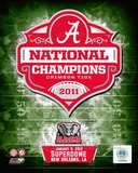 University of Alabama Crimson Tide 2012 BCS National Champions Team Logo