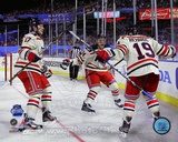 Brad Richards, Brandon Dubinsky, & Ryan Callahan 2012 NHL Winter Classic Action
