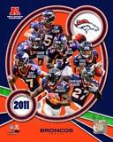Denver Broncos 2011 AFC West Division Champions Team Composite