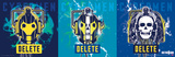 Buy Doctor Who - Cyberman Triptych at AllPosters.com