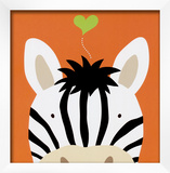 Peek-a-Boo XII, Zebra