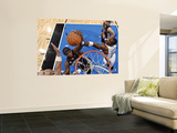 Memphis Grizzlies v Orlando Magic: Zach Randolph, Mickael Pietrus and Marcin Gortat