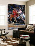 Los Angeles Clippers v Minnesota Timberwolves: Jarron Collins and Kevin Love