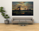 Buy Pond at the Edge of a Wood at AllPosters.com