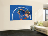 New Orleans Hornets v Los Angeles Clippers: Blake Griffin, Marco Belinelli and Emeka Okafor