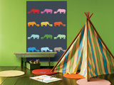 Blue Rainbow Rhinos