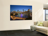 Australia, Queensland, Brisbane, Story Bridge with Riverside Centre Highrises