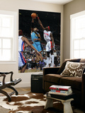 New Orleans Hornets v Detroit Pistons: Ben Wallace and David West