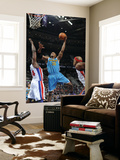 New Orleans Hornets v Detroit Pistons: David West and Jason Maxiell