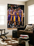 Los Angeles Lakers v San Antonio Spurs, San Antonio, TX - March 6: Kobe Bryant, Ron Artest and Pau 