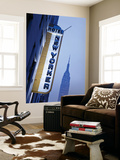 USA, New York City, Manhattan, New Yorker Hotel and Empire State Building