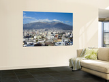 Pichincha Volcano and Quito Skyline, Ecuador