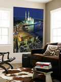 Bosphoros River Bridge and Ortakoy Camii Mosque, Ortakoy District, Istanbul, Turkey