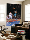 New Orleans Hornets v Detroit Pistons: David West and Charlie Villanueva
