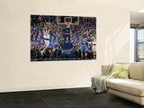 Oklahoma City Thunder v Dallas Mavericks - Game TwoDallas, TX - MAY 19: Dirk Nowitzki and Serge Iba
