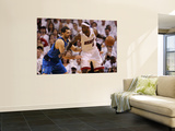 Buy Dallas Mavericks v Miami Heat - Game One, Miami, FL - MAY 31: LeBron James and Peja Stojakovic at AllPosters.com