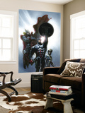 Secret Invasion #8 Cover: Captain America, Wolverine and Thor Laminated Oversized Art
