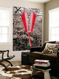 Hanami Along the Meguro-Gawa Laminated Oversized Art