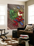 Marvel Adventures Super Heroes #3 Cover: Spider-Man, Hulk and Iron Man