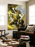 Ultimate Fantastic Four #53 Cover: Thing and Thanos Laminated Oversized Art