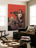 Punisher Vs. Bullseye #3 Cover: Punisher and Bullseye Laminated Oversized Art
