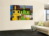 Colorful Houses and Laundry