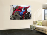 Spider-Man Swinging In the City