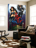 Ultimate Spider-Man #52 Cover: Spider-Man, Elektra and Black Cat