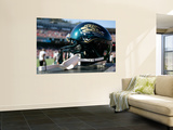 Jaguars 49ers Football: San Francisco, CA - A Jacksonville Jaguars Helmet
