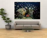 Buy Fish Abound in a Coral Reef off the Coast of Papua New Guinea at AllPosters.com