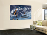 Buy Highly Advanced Reptoid Beings Living Back in the Time of Dinosaurs at AllPosters.com