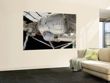 Buy The Pressurized Mating Adapter 3 in the Grasp of the Canadarm2 at AllPosters.com