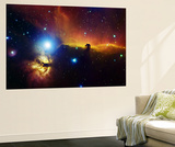 Buy Alnitak Region in Orion (Flame Nebula NGC2024, Horsehead Nebula IC434) at AllPosters.com