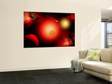 A Distant Binary Star System Located Within the Milky Way.