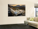A Small Creek Running Through Skittendalen Valley in Troms County, Norway