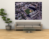 Aerial View of Wrigley Field, Chicago, IL