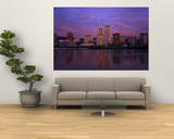 Buy Portland Oregon at Sunset at AllPosters.com