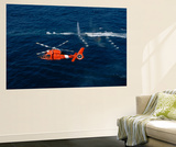 A Helicopter Crew Trains Off the Coast of Jacksonville, Florida