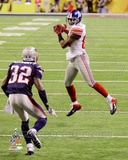 Hakeem Nicks Super Bowl XLVI Action