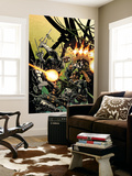 Bullseye Greatest Hits #3 Cover: Bullseye and Punisher Laminated Oversized Art