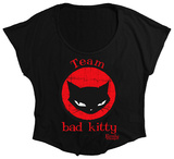 Women's: Emily The Strange - Bad Kitty (Oversized Dolman Tee)