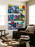 Captain America And The Falcon Group: Captain America, Falcon and Spider-Man