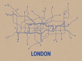 Buy London (Oatmeal & Blue) at AllPosters.com