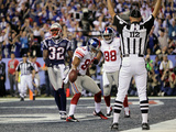 New York Giants and New England Patriots - Super Bowl XLVI - February 5, 2012: Victor Cruz