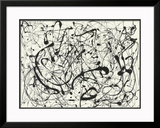 No. 14 (Gray) Framed Art Print