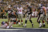 New York Giants and New England Patriots - Super Bowl XLVI - February 5, 2012: Ahmad Bradshaw
