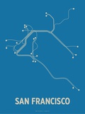 Buy San Francisco (Blue & Tan) at AllPosters.com