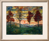 Four Trees, 1917